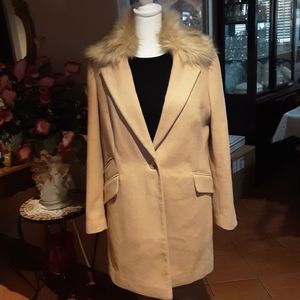 Topshop Tan Coat